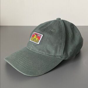 Ben Davis Unstructured Baseball Cap Olive OS Adjustable Unisex Skater Street